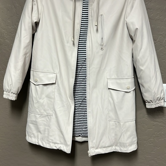 Zara Outerwear Viscose Nylon Hooded jacket Size S - Picture 4 of 12